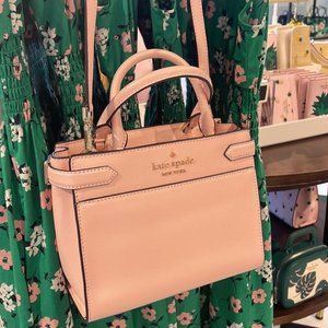 Kate Spade Staci Small Satchel Chalk Pink